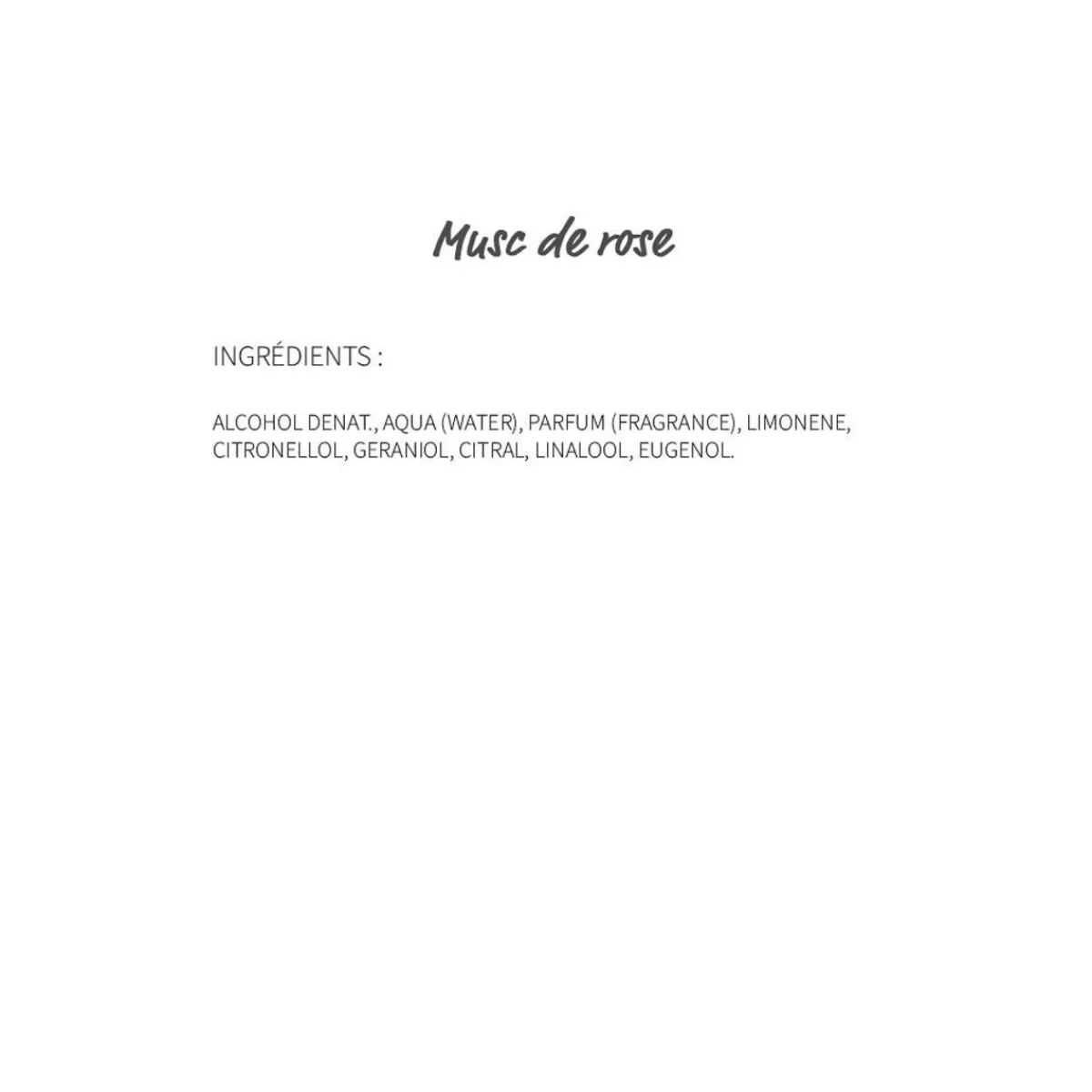 Adopt Musc De Rose| Floral